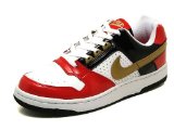 NIKE (ナイキ) DELTA FORCE LOW SI (デルタフォースLOW) 315129 173 ホワイト/ゴールド/レッド/ブラック